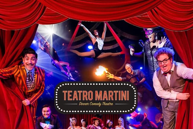 Teatro Martini- Orlando Welcomes You with a loaded fun dinner show! 